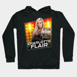 Charlotte Flair/////Card Game Concept Design Hoodie